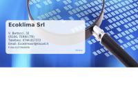 Sito di Ecoklima Srl