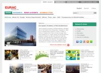 Sito di Eurac Research Accademia Europea Bolzano