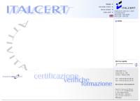 Sito di Italcert Srl