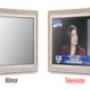 tv specchio