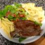 bistecca ins e patate