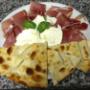 prosciutto stagionato e mozz. di bufala
