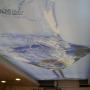 soffitto teso con bicchiere