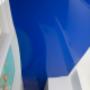 soffitto teso laccato blu