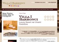 Sito di Villa i Barronci Resort & SPA