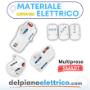 Adattatore tripla spina con interruttore