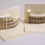 3D pop-up postcards - Arene Romane