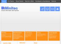 Sito di Minitec Sas