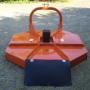 Trincia a catene mod.SP150 visione posteriore