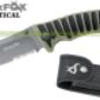 Coltello BLACK FOX Tactical Nylon Verde Lama Drop