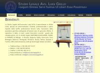 Sito di Studio Legale Avv.luigi Grillo