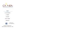 Sito di Ristorante Pizzeria Canoa
