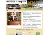 Sito di Ristorante Le Proposte