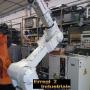 Caricato da visitatore il 11/02/2016 - ROBOT USATO KAWASAKI modello FS 10 L, 
a 6 assi interpolati, 
portata max al polso 10 Kg, raggio campo di  lavoro 1852 mm, controllo C40F - A013.