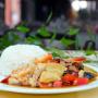 Riso Gamberi e Verdure