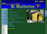 Sito di Pizzeria Il Galletto