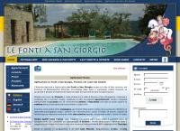 Sito di Agriturismo Le Fonti a San Giorgio
