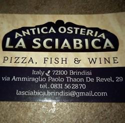 Antica Osteria Pizzeria La Sciabica