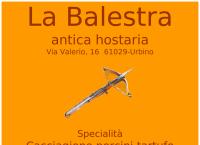 Sito di Ristorante Pizzeria La Balestra