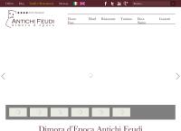 Sito di Ristorante Antichi Feudi Dimora D'epoca