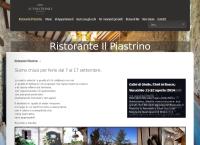 Sito di Ristorante Il Piastrino