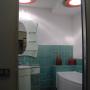 Luce naturale nel bagno cieco