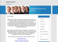 Sito di MARCO MAGNI - SALUTE E SICUREZZA SUL LAVORO