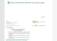 Sito di Ambutatorio Veterinario Aponense