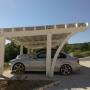 Impianto fotovoltaico su pensilina