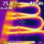 Caricato da visitatore il 25/09/2015 - Immagine termografica impianto a pavimento