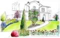 Progetto di impianto di irrigazione per giardino da 500 a 1000 mq con prato