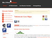 Sito di Trattoria Da I'coco Filippo