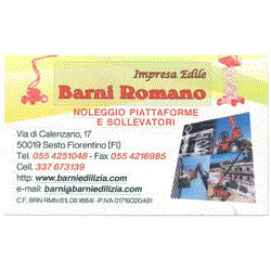 Barni - Noleggio Piattaforme Aeree