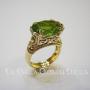 Anello con Peridoto naturale