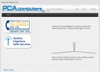 Sito di Pca Computers di Mandolini Carlo