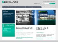 Sito di Pepperl + Fuchs FA Italia S.r.l.
