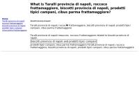 Sito di Biscottificio Pezzullo SAS Di Pezzullo G.