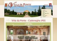 Sito di B&b  Villa Da Ponte