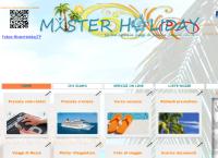 Sito di Mister Holiday, Viaggi e Vacanze Torre De' Passeri