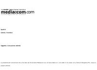 Mediacom S.N.C. Di Gava Fabio & C.