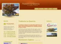 Sito di Trattoria La Quercia SNC Di de Angelis Pina e Fede