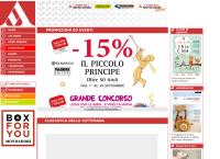 Sito di Mondadori Franchising SPA