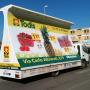 Noleggio Camion Vela pubblicitaria Roma