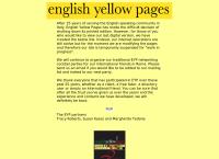 English Yellow Pages