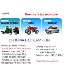 Officina Centro Revisioni Campion Paolo