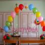 arco palloncini tavolo 9
