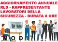 AGGIORNAMENTO RLS 8 ORE