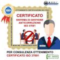 Consulenza e formazione per la certificazione Sistema di Gestione Anticorruzione ISO 37001