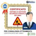 Consulenza per la realizzazione certificazione sul Sistema di Gestione Sicurezza Stradale ISO 39001