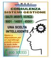 Consulenza per la realizzazione e il mantenimento di sistemi di gestione qualità ambiente sicurezza